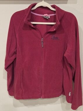 Women's Full-Zip Fleece Jacket - Pink